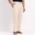 Beige Men's Loose Fit Cotton Pyjama