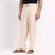Beige Men's Loose Fit Cotton Pyjama