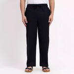 Black Men's Loose Fit Cotton Pyjama