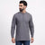 Grey Airy Linen Short Kurtas for Men