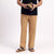 Khaki Men's Loose Fit Cotton Pyjama