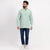 Mint Green Airy Linen Short Kurtas for Men