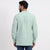 Mint Green Airy Linen Short Kurtas for Men