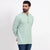 Mint Green Airy Linen Short Kurtas for Men