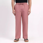 Rose Taupe Men's Loose Fit Cotton Pyjama