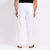 White Men's Loose Fit Cotton Pyjama