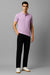 Black Regular Fit Mid Rise Cotton Chinos Pant