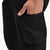 Men's Cotton Cargo Jogger Pants Black