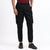 Men's Cotton Cargo Jogger Pants Black