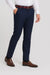 Navy Blue Peanut Regular Fit Trouser for Men