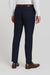 Navy Blue Peanut Regular Fit Trouser for Men