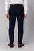 Navy Blue Peanut Regular Fit Trouser for Men