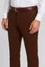 Dark Coffee Peanut Regular Fit Trouser for Men