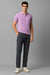 Dark Grey Regular Fit Mid Rise Cotton Chinos Pant