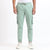 Men's Cotton Cargo Jogger Pants Mint Green