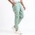 Men's Cotton Cargo Jogger Pants Mint Green