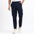 Men's Cotton Cargo Jogger Pants Navy Blue