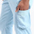 Men's Cotton Cargo Jogger Pants Sky Blue