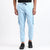 Men's Cotton Cargo Jogger Pants Sky Blue