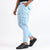 Men's Cotton Cargo Jogger Pants Sky Blue