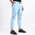 Men's Cotton Cargo Jogger Pants Sky Blue